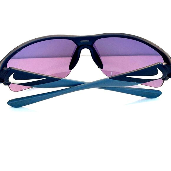 Nike Golf X2 EV0871-401 Sunglasses, Matte Mdnt Navy/Slvr Frame, Golf Tint Lens - Picture 7 of 9